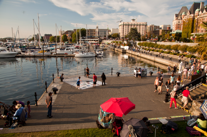 There’s plenty of commercial business opportunity in bustling downtown Victoria, BC.