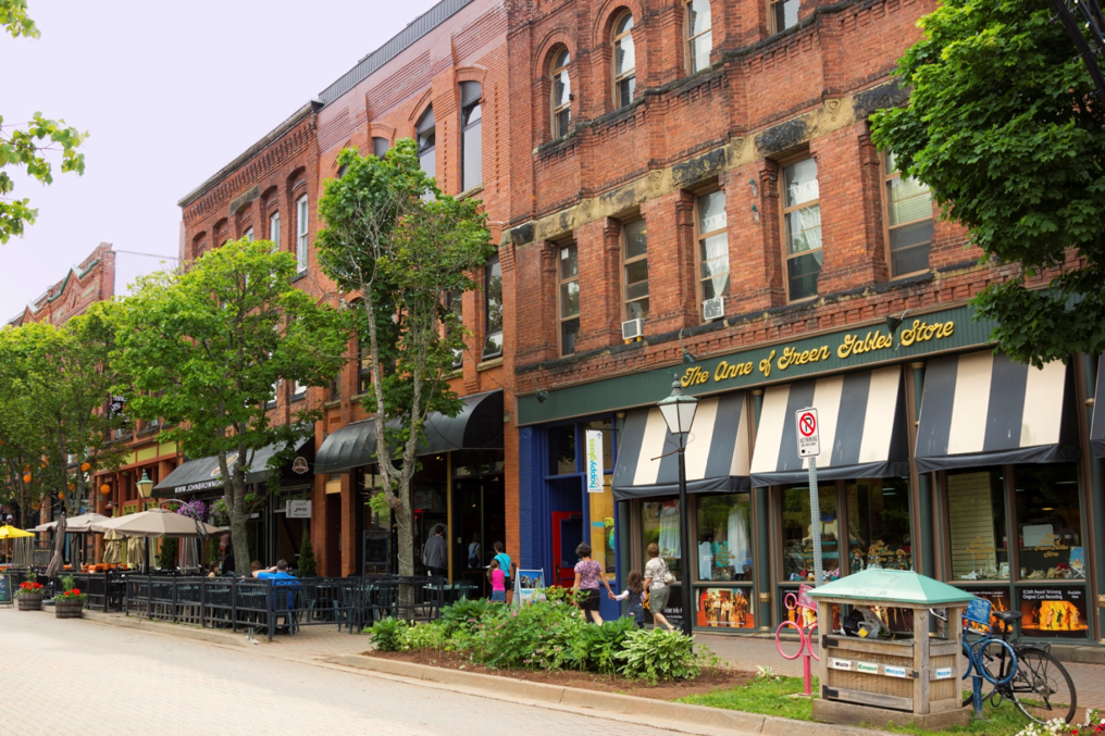 Bustling businesses on Charlottetown’s Victoria Row