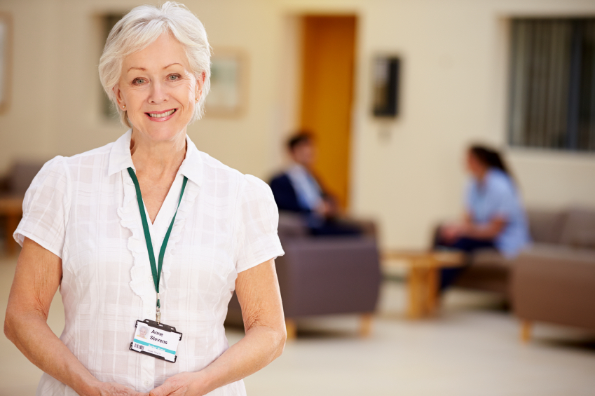 Professionals in the medical reception field greet patients with care & administrative expertise.